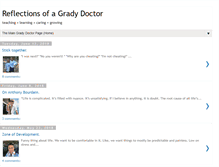 Tablet Screenshot of gradydoctor.com